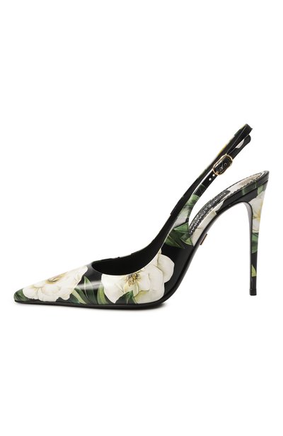 Кожаные туфли lollo 105 DOLCE & GABBANA, арт. CG0876/A6023, фото 4