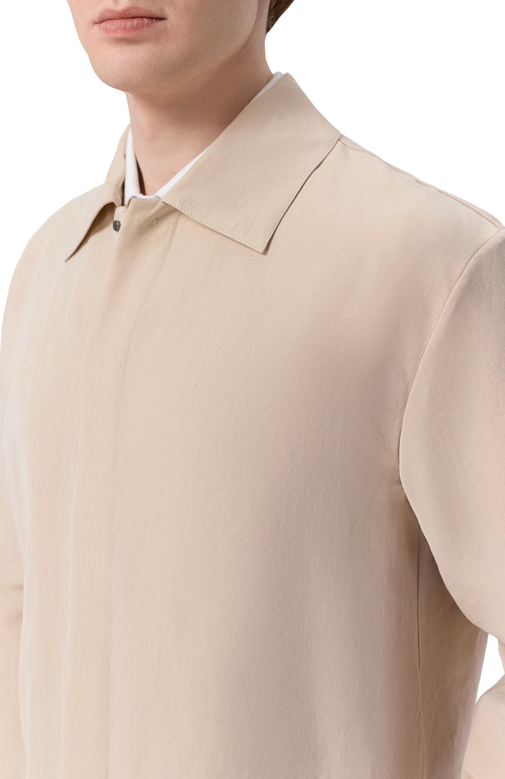 Куртка-рубашка изо льна и шелка MVST, арт. M26.2PM.B007/F159 LISITEA-LINEN/SILK, фото 5