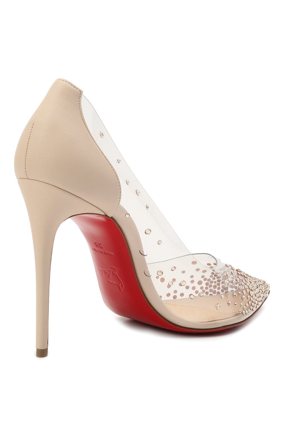 Туфли degrastrass 100 CHRISTIAN LOUBOUTIN, арт. 1181081/DEGRASTRASS PVC 100, фото 4
