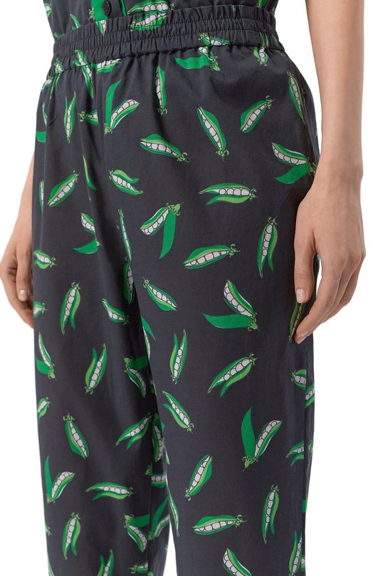 Хлопковые брюки YANINA T-3156D Чёрный  T-3156D Фото 5