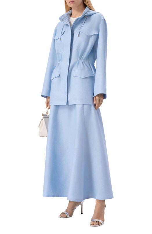 Льняная куртка MVST M26.2PW.0024/T30 Голубой  M26.2PW.0024/T30 Фото 2