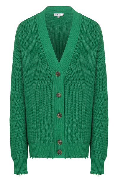 Женский кардиган из хлопка и шерсти ADDICTED, арт. AD029