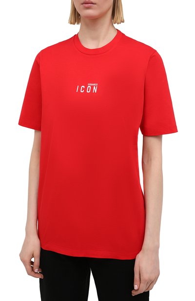 Хлопковая футболка DSQUARED2, арт. S80GC0009/S23009, фото 3