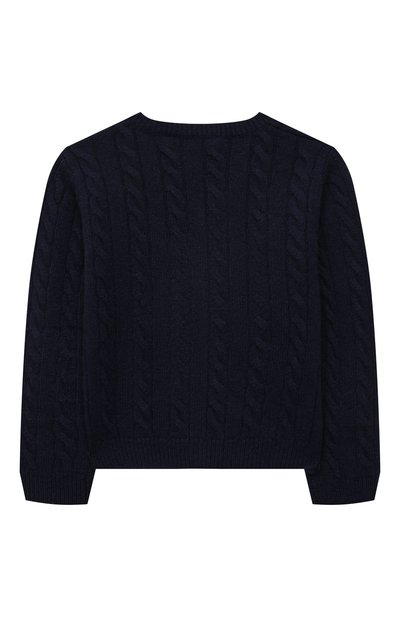 Кашемировый кардиган OSCAR ET VALENTINE синего цвета по цене 25250 руб., арт. GIL05M, фото 2 Кашемировый кардиган OSCAR ET VALENTINE, арт. GIL05M, фото 2