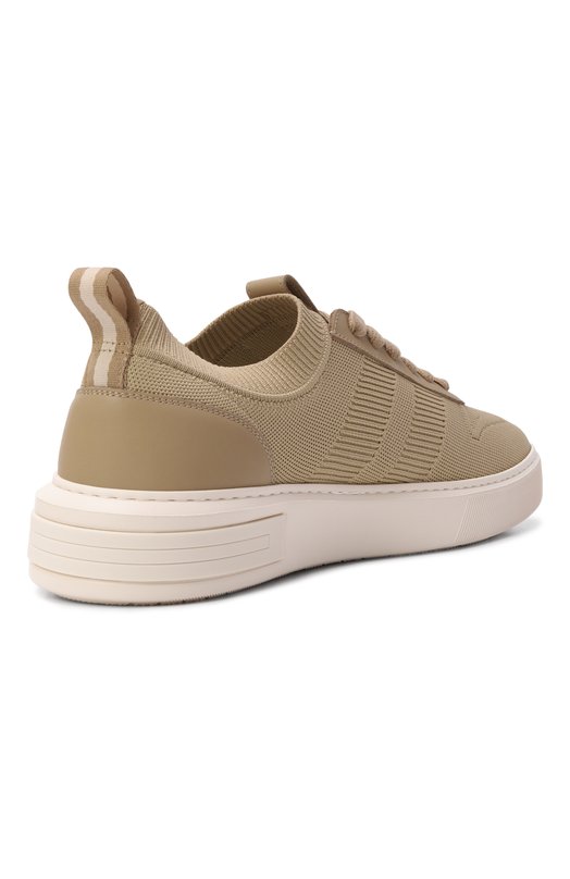 Текстильные кеды Bally Lift Bally MSK0GF/TE002 Бежевый  MSK0GF/TE002 Фото 4