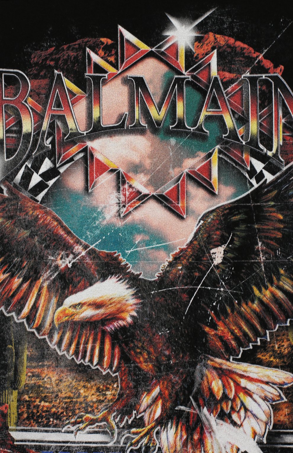 Хлопковая футболка BALMAIN, арт. 6M8561/MX500/4-10, фото 3