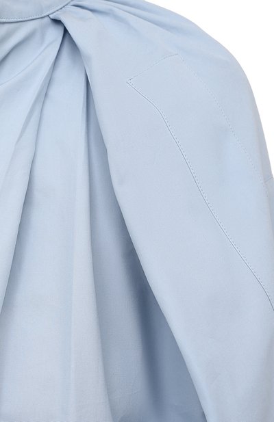 Хлопковая блузка JIL SANDER, арт. JSPS561306-WS244200, фото 5