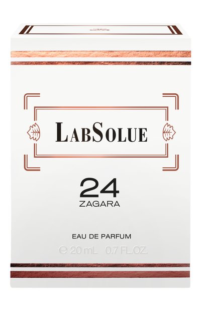 Парфюмерная вода 24 zagara (20ml) LABSOLUE, арт. 8011530970369, фото 2