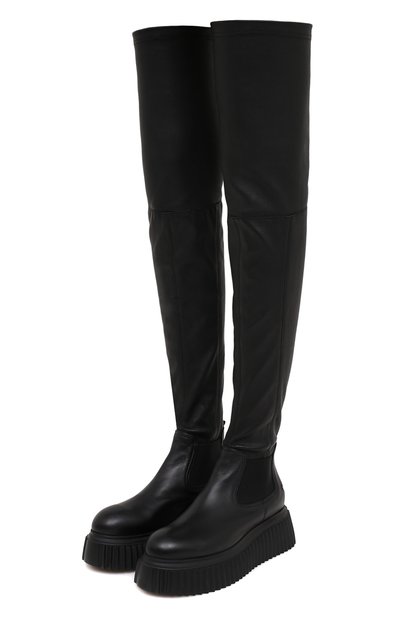 Кожаные ботфорты AGL, арт. D751506BGK06891013, фото 1