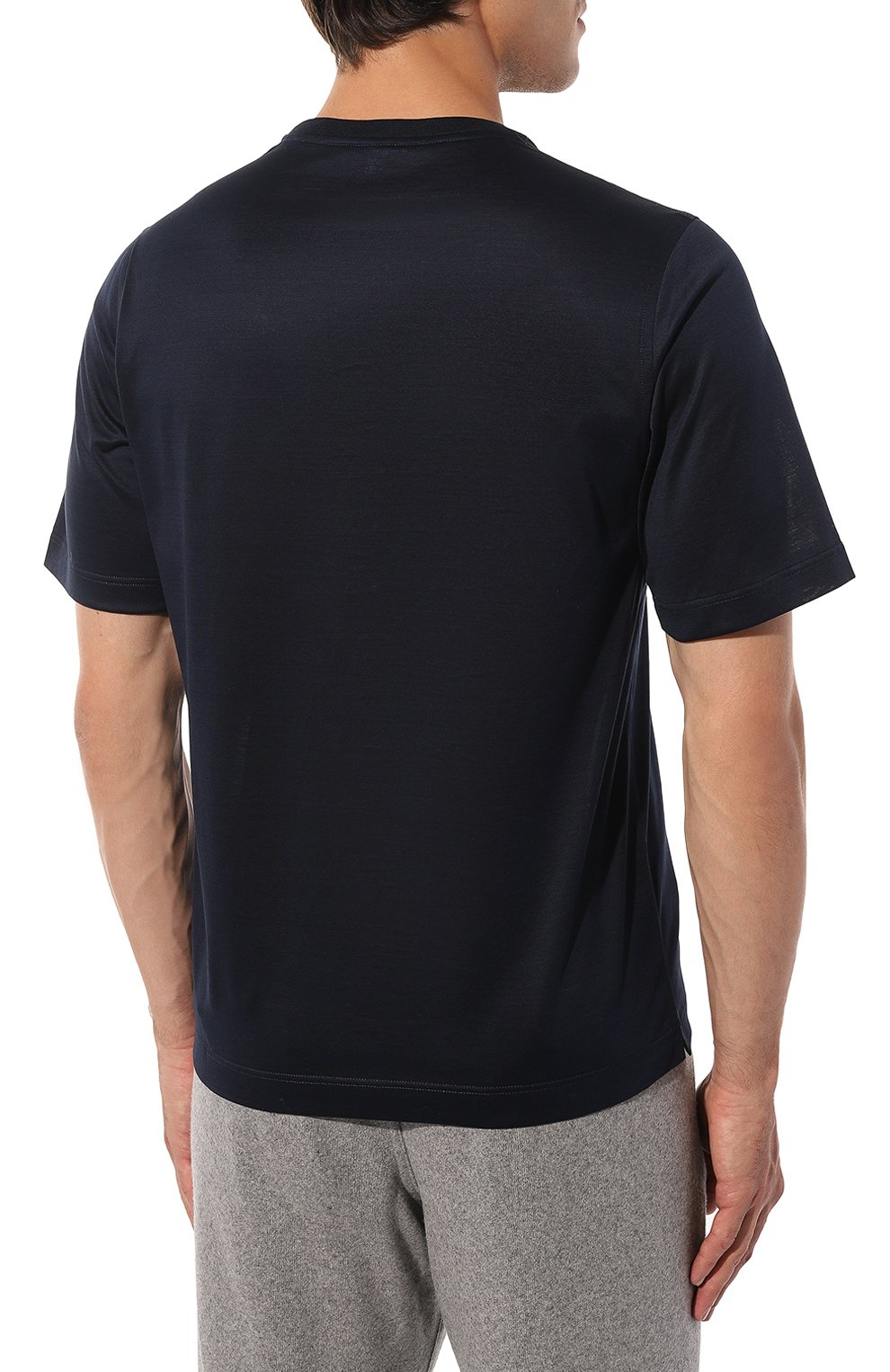 Хлопковая футболка ZILLI, арт. TSR02DZS56014ZS030332, фото 4