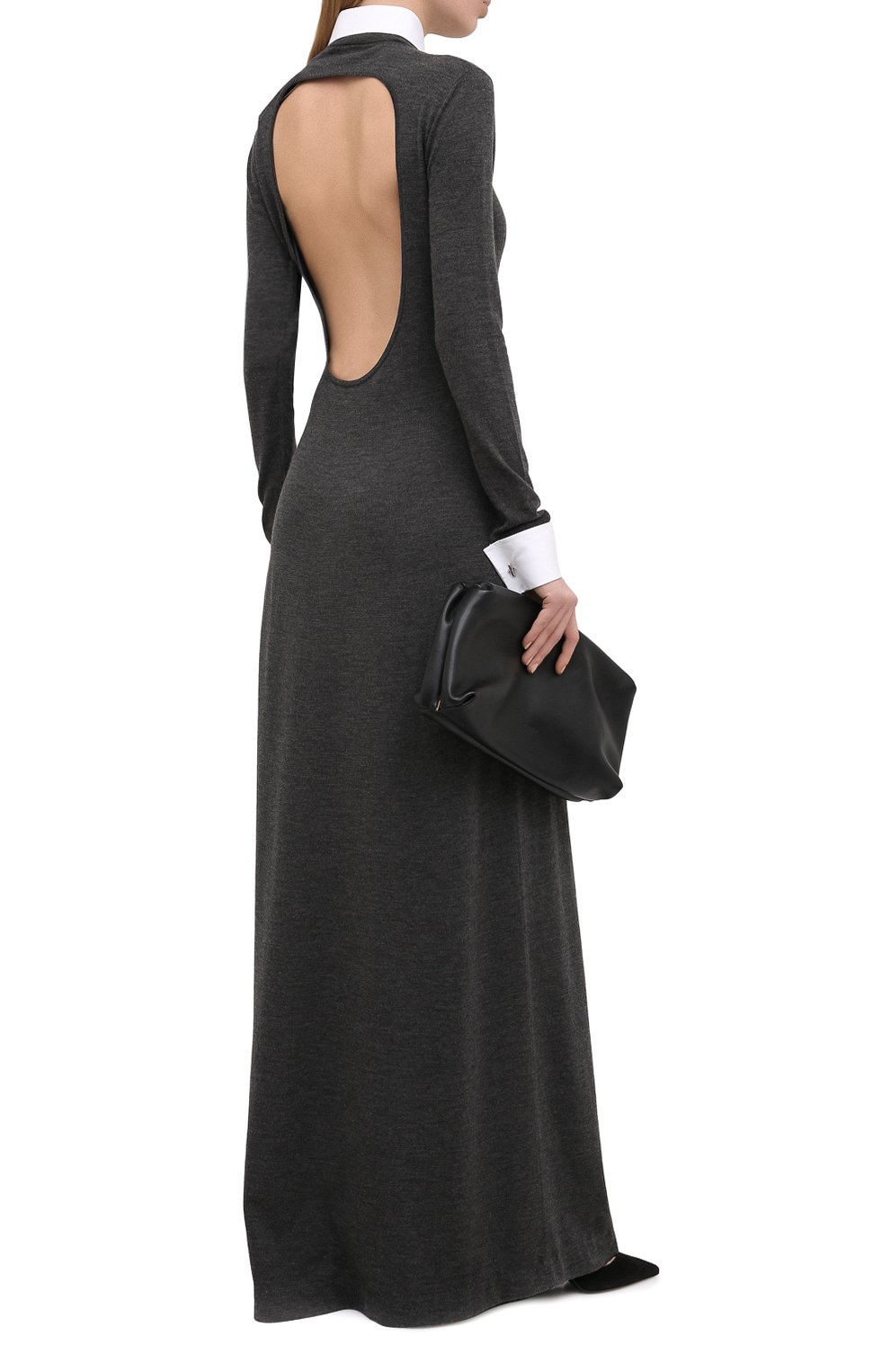 Шерстяное платье RALPH LAUREN серого цвета по цене 329500 руб., арт. 290823940, фото 2 Шерстяное платье RALPH LAUREN, арт. 290823940, фото 2