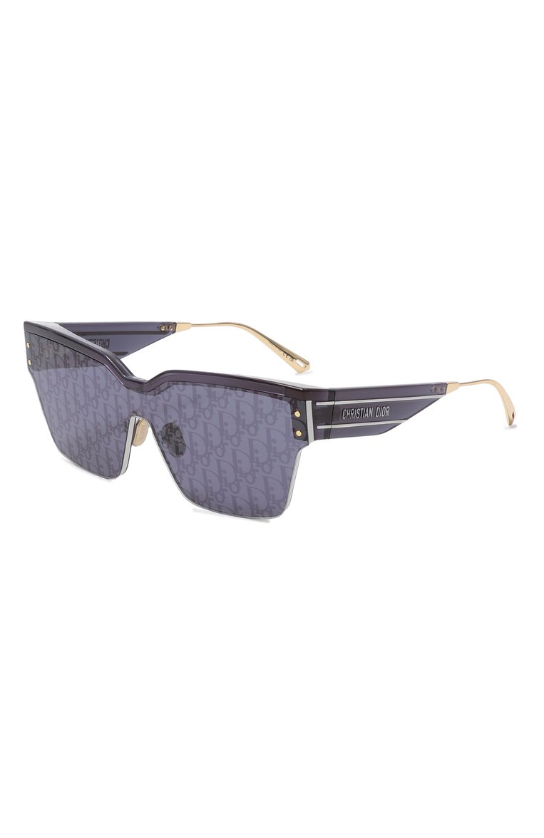 Женские солнцезащитные очки DIOR EYEWEAR синего цвета, арт. DI0RCLUB M4U 30B8 | Фото 1 (Нос: Не проставлено; Региональные ограничения белый список (Axapta Mercury): Не проставлено; Тип очков: С/з; Материал: Металл, Пластик; Оптика Гендер: оптика-женское)