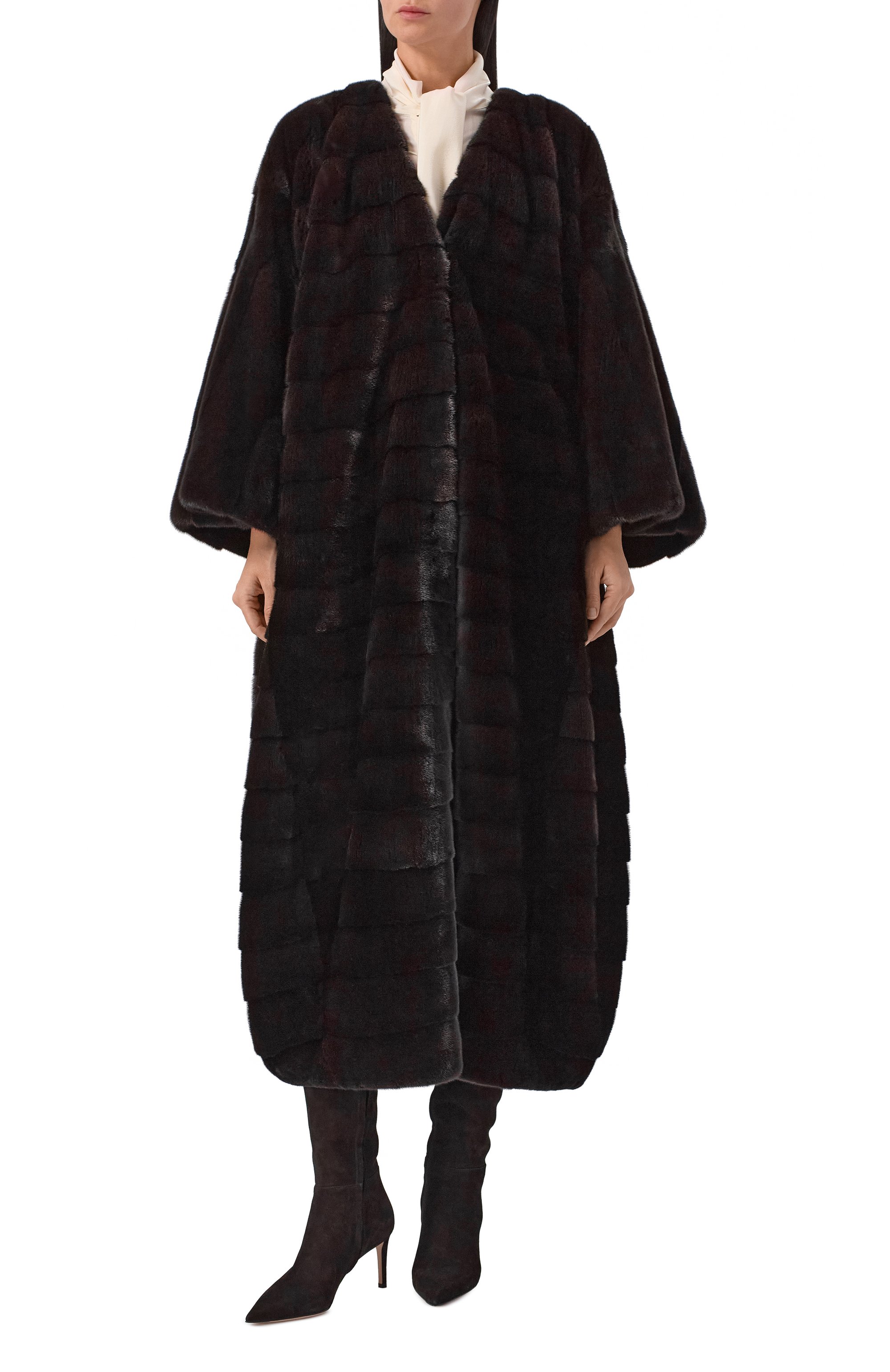 Шуба из норки РУССКИЙ МЕХ, арт. 88 РМ, фото 3