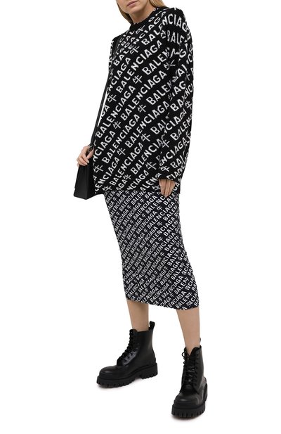 Хлопковое платье BALENCIAGA, арт. 646220/TJVE8, фото 2