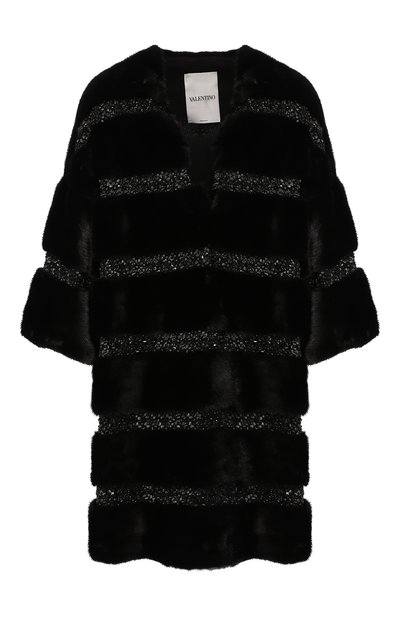 Женская шуба из меха норки VALENTINO, арт. SF3FA7691BF