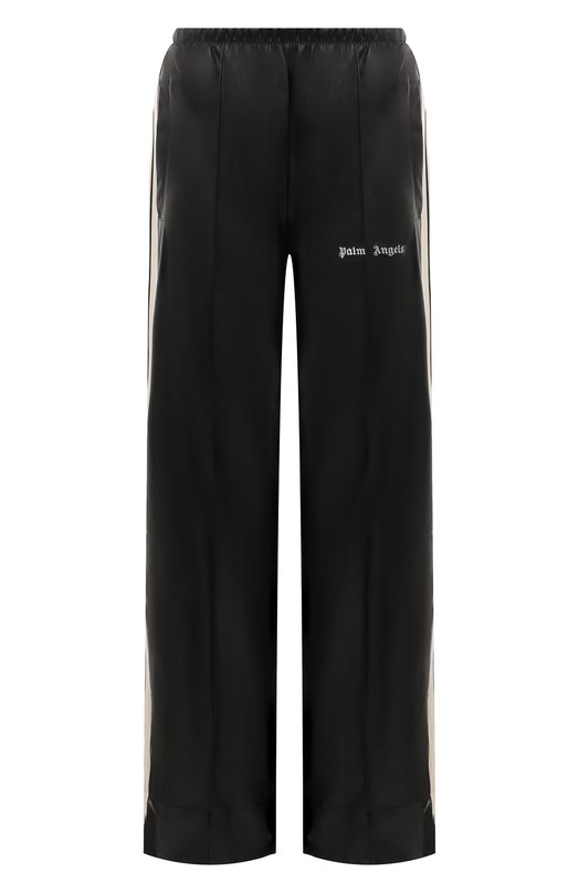 Брюки из экокожи Palm Angels PWCJ016F24FAB002 Чёрный PWCJ016F24FAB002