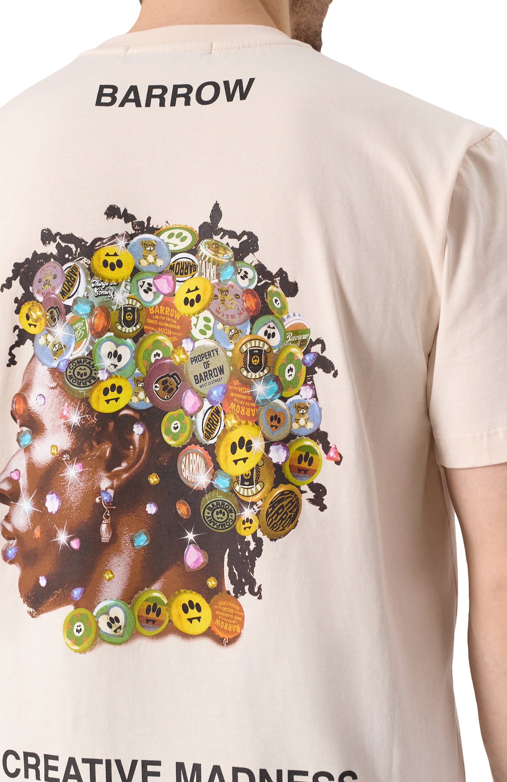 Хлопковая футболка BARROW, арт. S5BWMATH157, фото 5