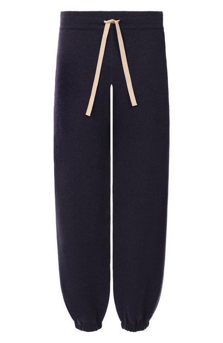 Мужс�кие кашемировые джоггеры JIL SANDER темно-синего цвета, арт. J47KA0213-J13276 | Фото 1 (Драгоценные камни: Проставлено; Материал сплава: Проставлено; Материал внешний: Шерсть, Кашемир; Длина (брюки, джинсы): Стандартные)