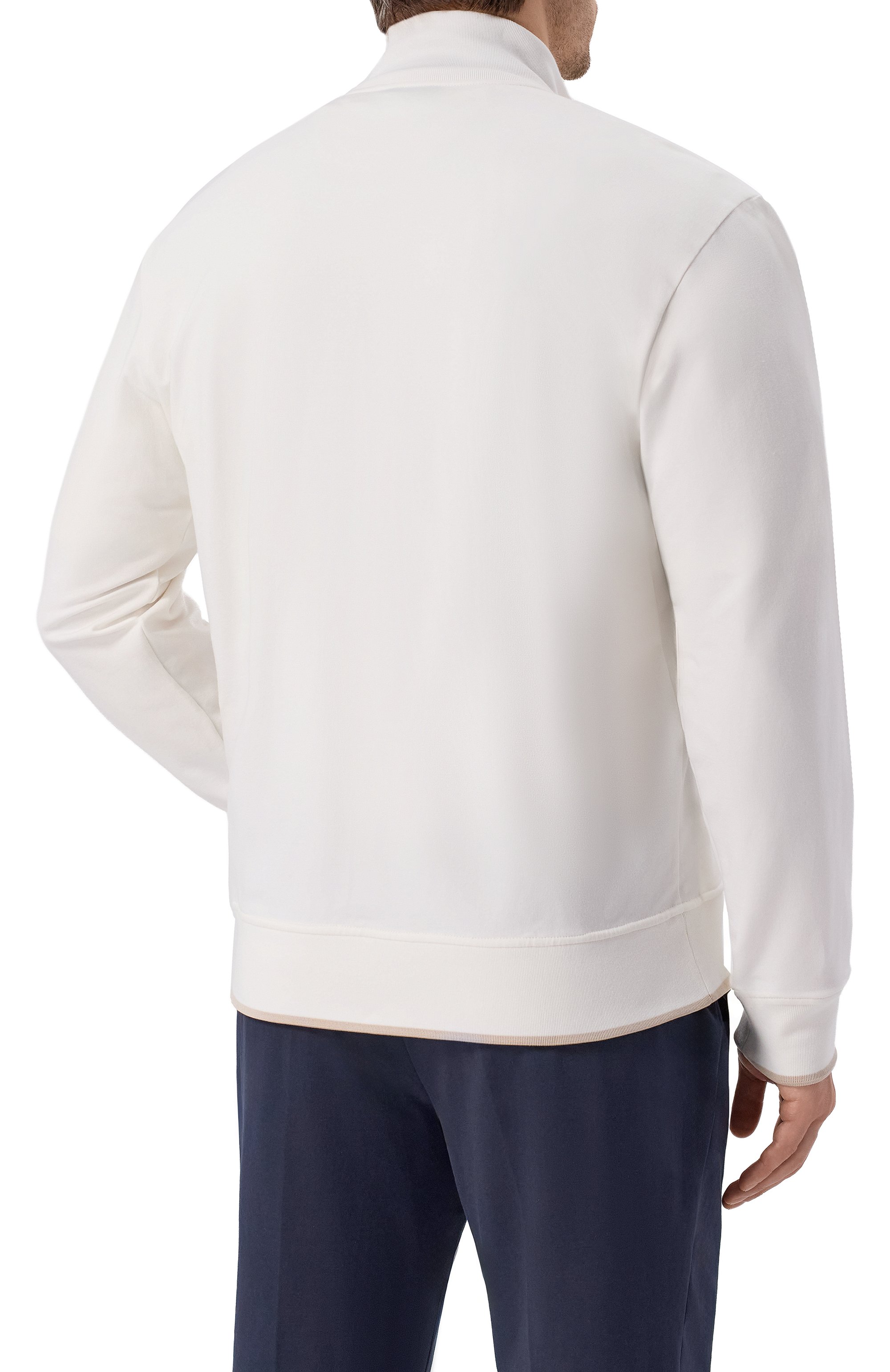 Толстовка из лиоцелла и хлопка PAUL&SHARK, арт. 26411809, фото 4