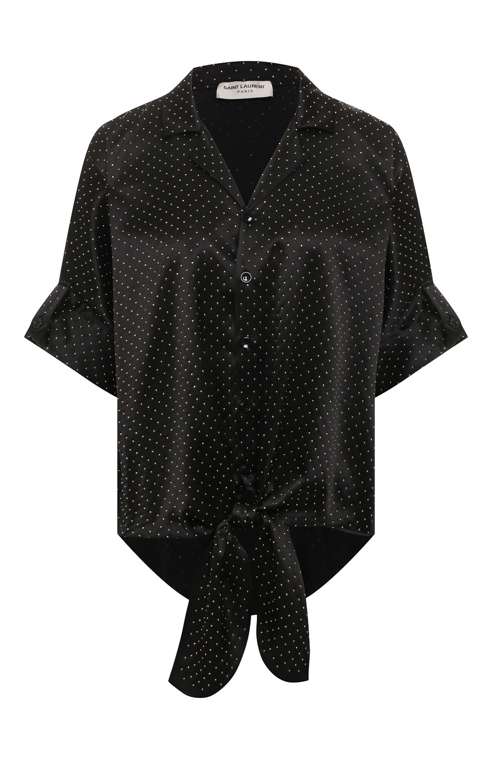Шелковая рубашка SAINT LAURENT, арт. 611903/Y4A13, фото 1
