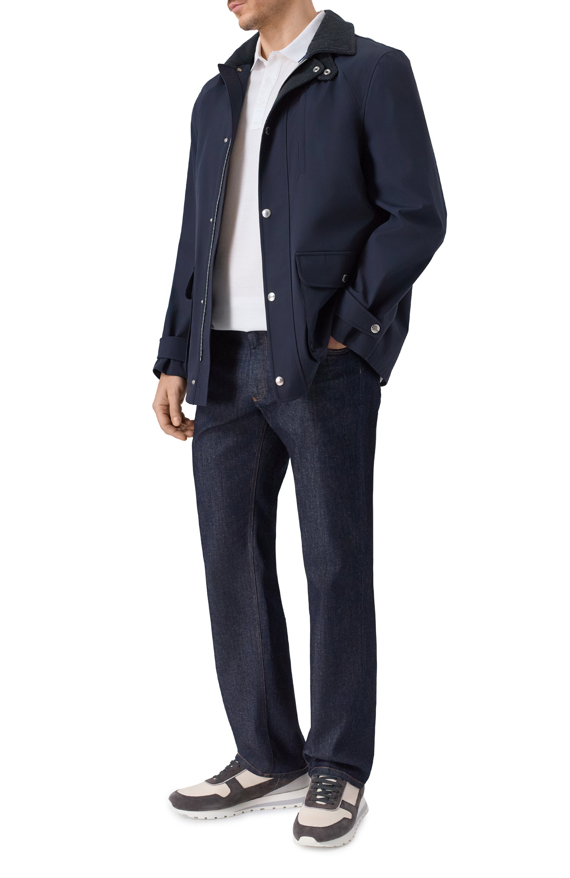 Хлопковое поло PAUL&SHARK, арт. 25411288, фото 2