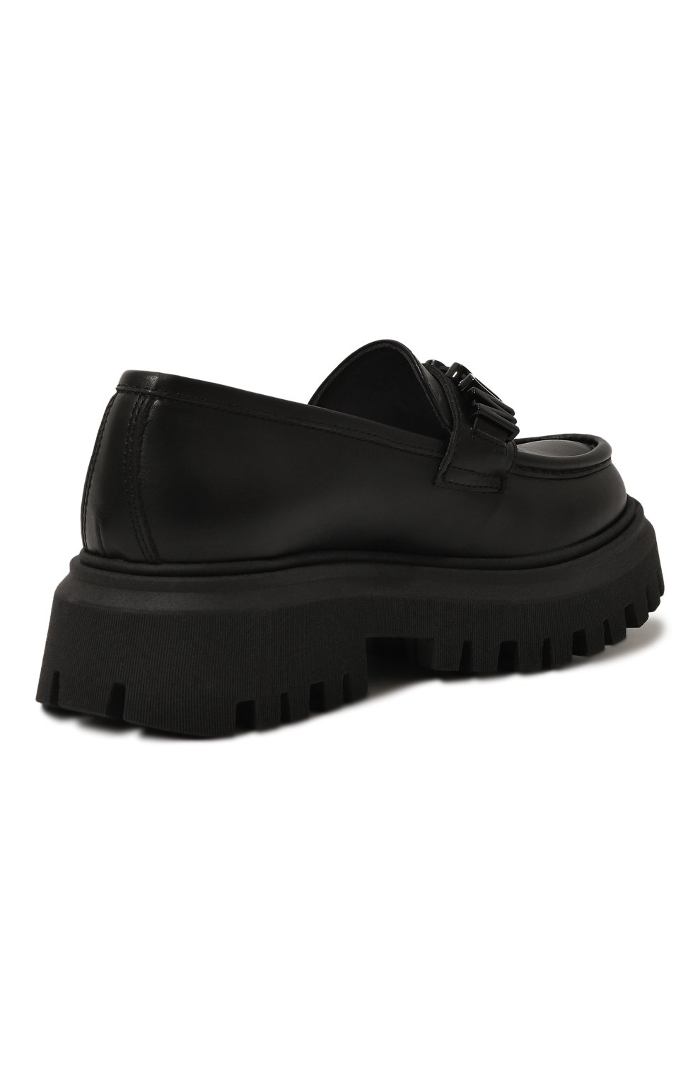 Кожаные лоферы MOSCHINO, арт. 78747/VAR1/28-35, фото 3