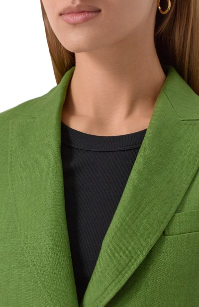 Льняной жакет WEEKEND MAX MARA, арт. NALUT, фото 5