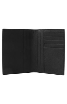 Мужской кожаная обложка для паспорта KITON черного цвета, арт. UPEA030N0122808 | Фото 3 (Нос: Не проставлено; Материал: Натуральная кожа; Кросс-КТ: обложки и футляры)
