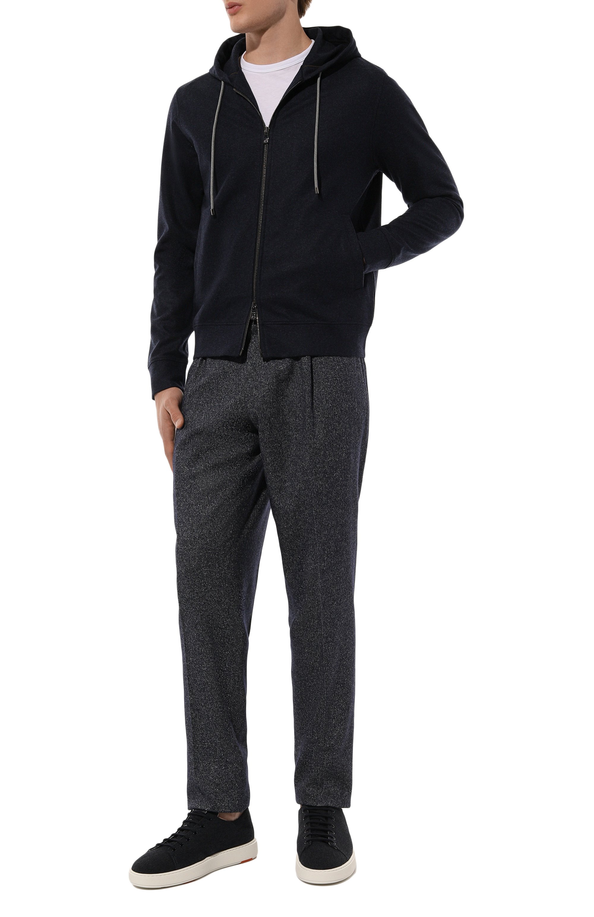 Шерстяная толстовка CORNELIANI, арт. 94G598-9425018, фото 2