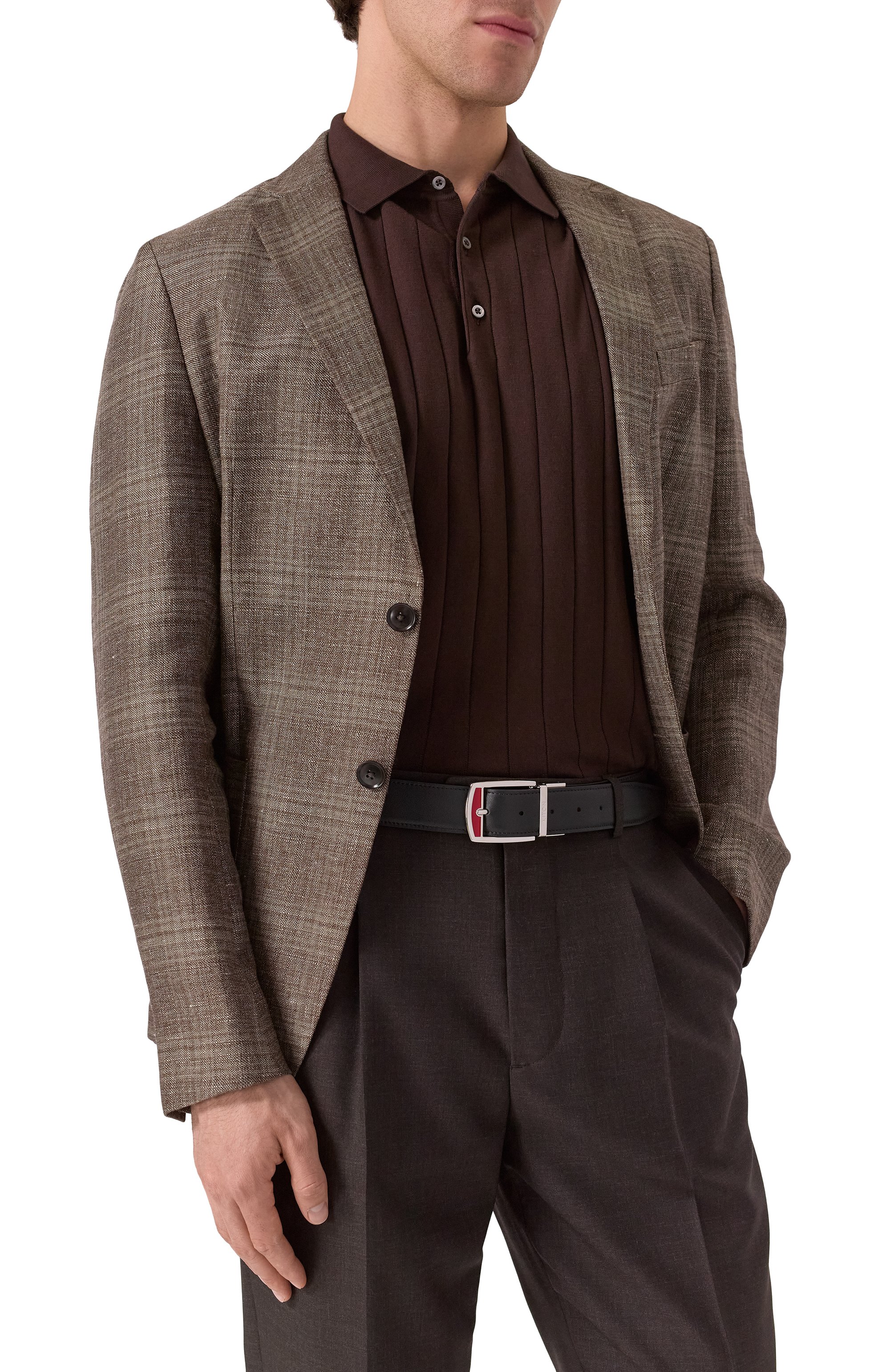 Двусторонний ремень KITON, арт. USC935DN0114310, фото 2