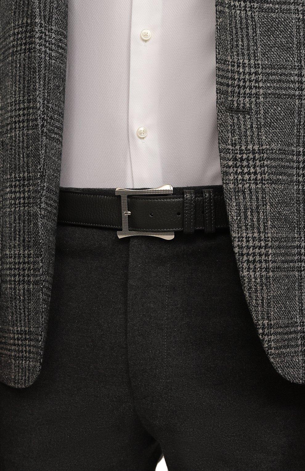 Кожаный ремень KITON, арт. USC6035N01073, фото 2