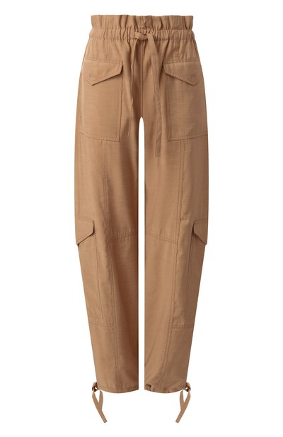 Женские брюки-карго из вискозы GANNI, арт. W0331/6564