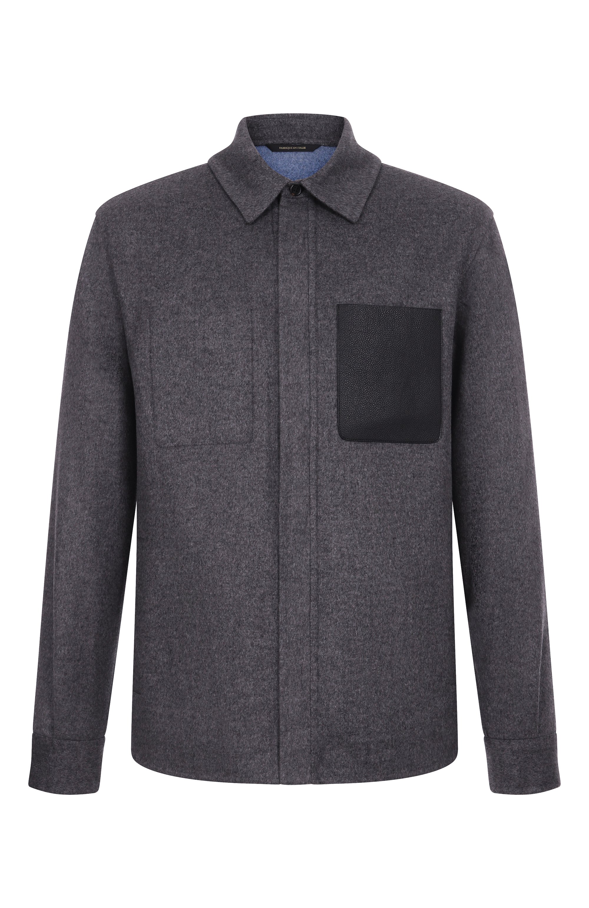 Куртка-рубашка из шерсти и шелка ZILLI, арт. DBLA04M024450037U, фото 1