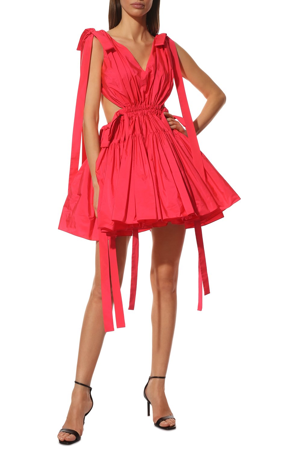 Платье ALEXANDER MCQUEEN фуксия цвета по цене 335500 руб., арт. 694827/QEACX, фото 2 Платье ALEXANDER MCQUEEN, арт. 694827/QEACX, фото 2