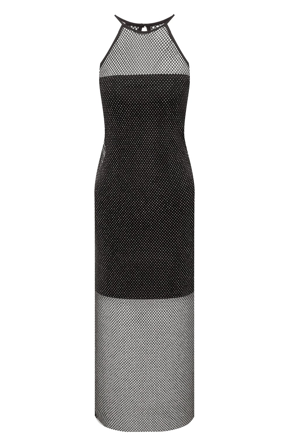 Платье с отделкой стразами PATRIZIA PEPE черного цвета по цене 49200 руб., арт. 8A1011_A9U8, фото 1 Платье с отделкой стразами PATRIZIA PEPE, арт. 8A1011_A9U8, фото 1