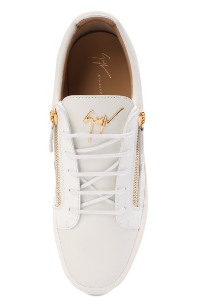 Кожаные кеды frankie GIUSEPPE ZANOTTI DESIGN, арт. RU00010/004, фото 5