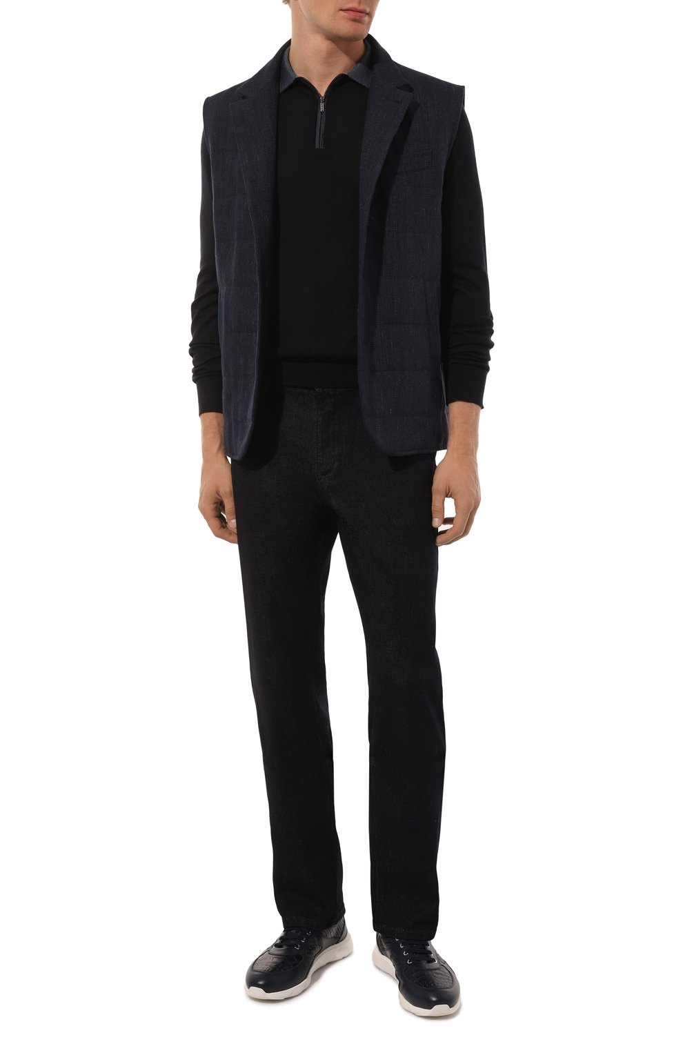 Поло из кашемира и шелка ZILLI, арт. KZP001M0330VBJS00, фото 2