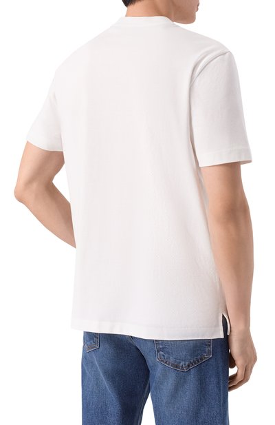 Хлопковая футболка BOSS, арт. 50555163, фото 4