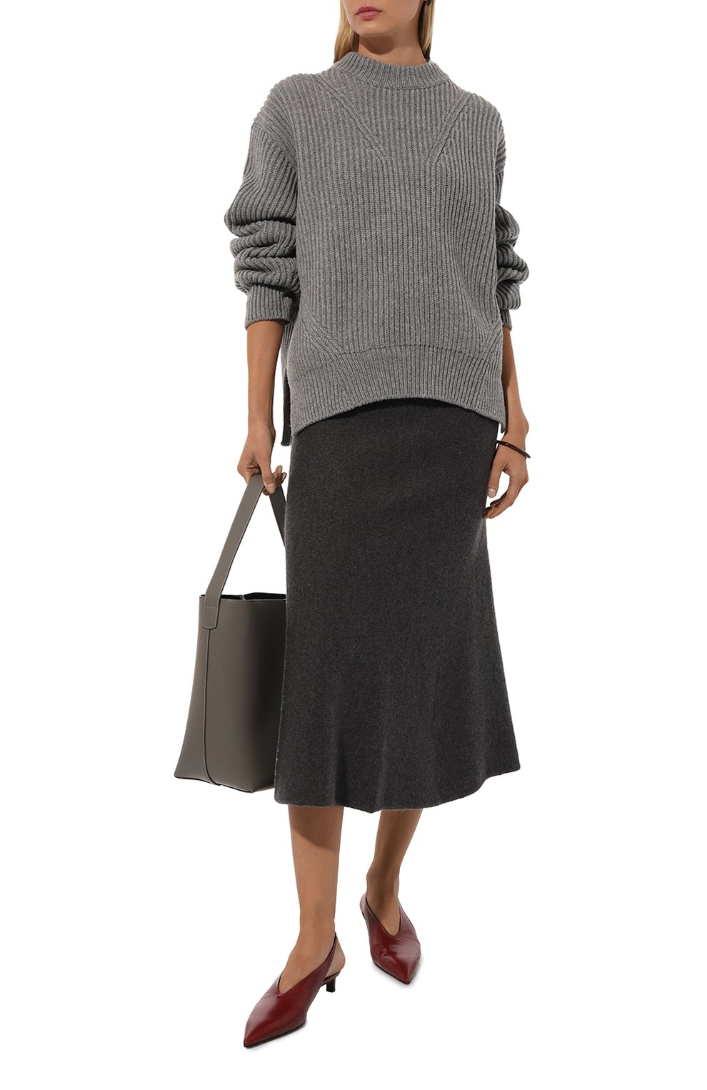 Шерстяной свитер JIL SANDER, арт. J02GP0192/J14511, фото 2