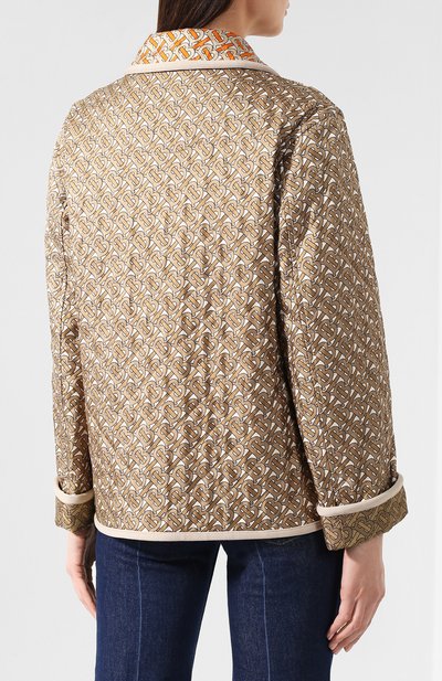 Куртка из смеси шелка и хлопка BURBERRY, арт. 4560876, фото 4