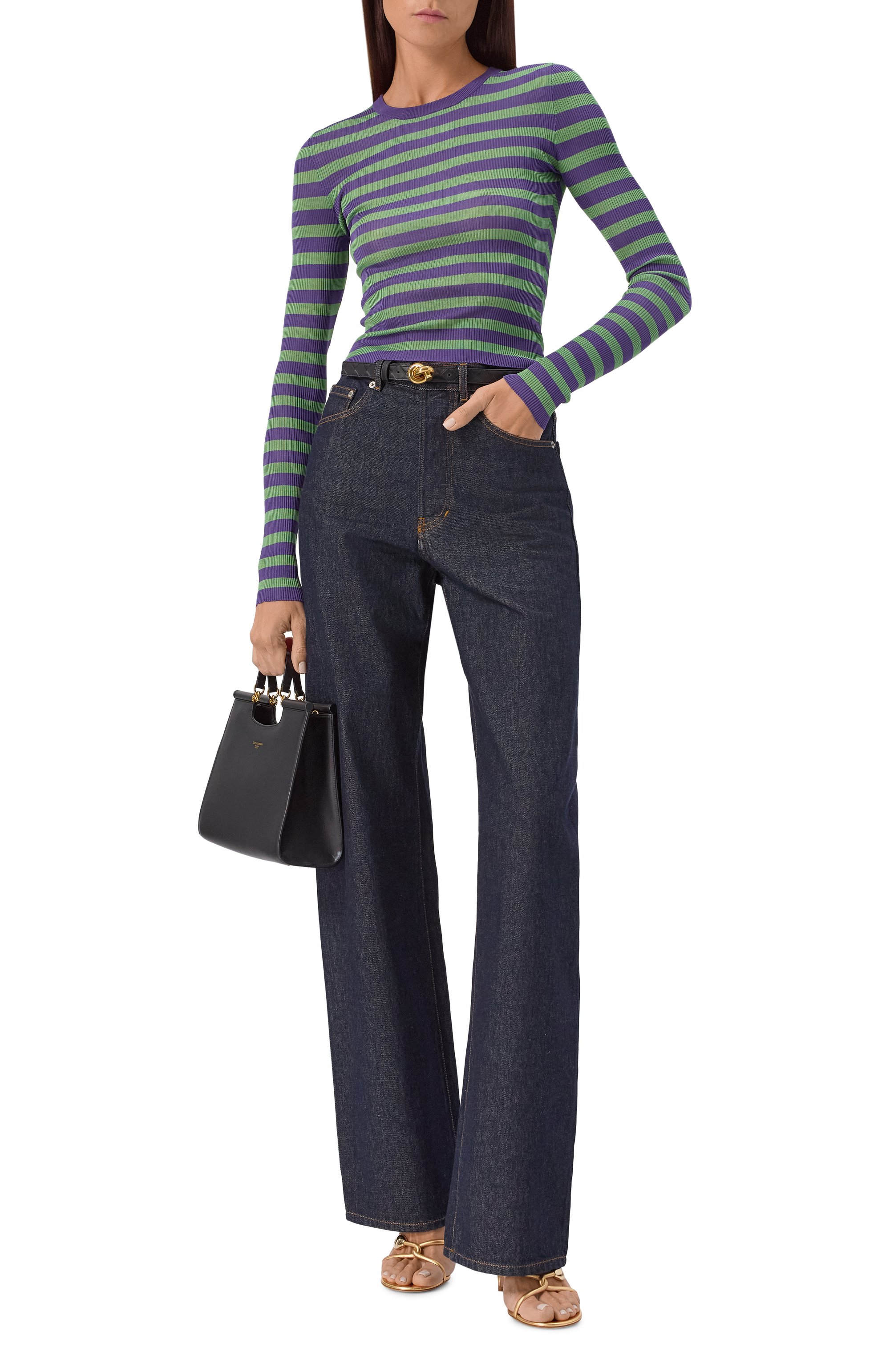 Пуловер из вискозы DOLCE & GABBANA, арт. FXXA9Z/JAIRR, фото 2