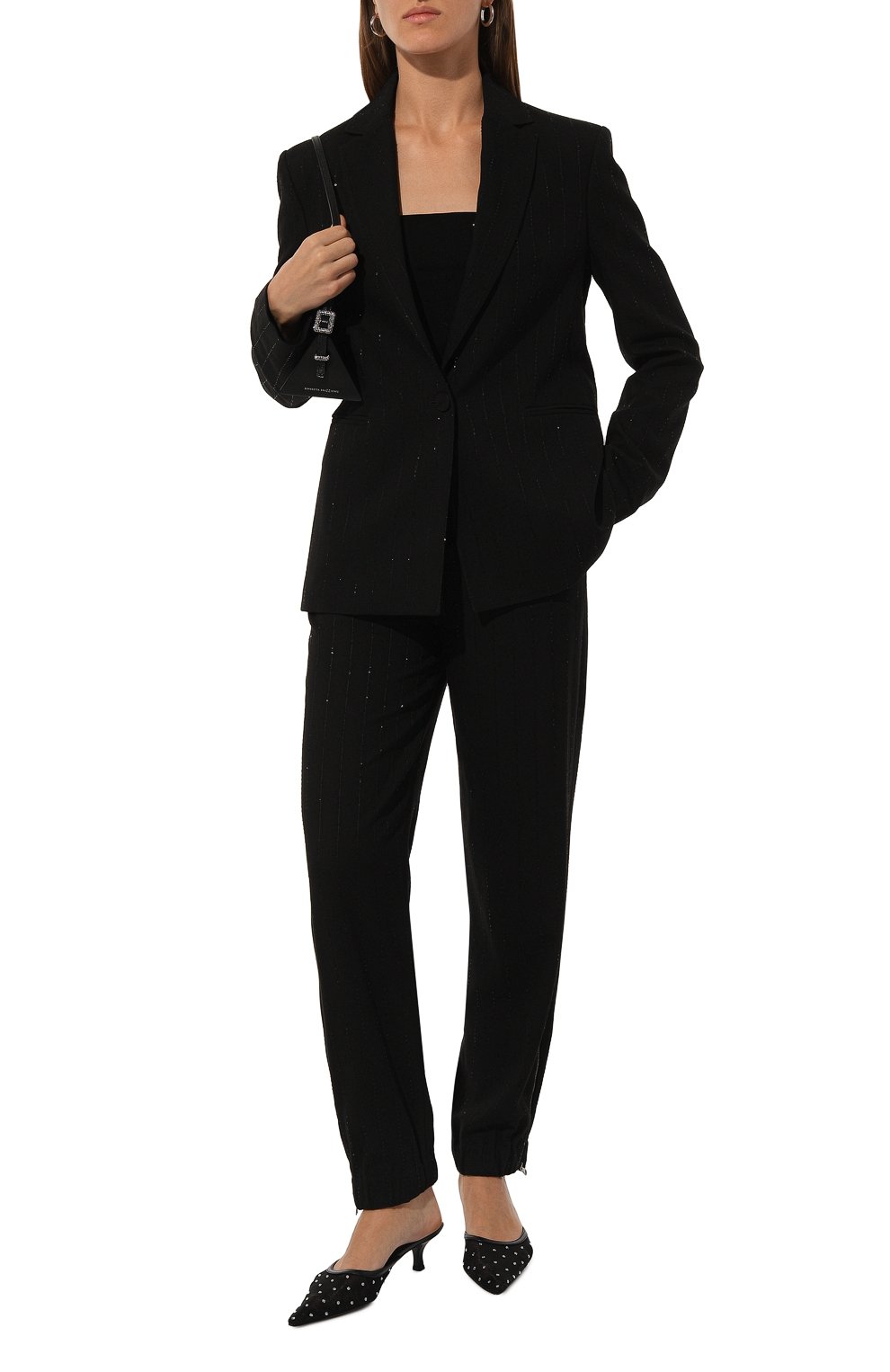 Джоггеры из вискозы и шерсти ANTONELLI FIRENZE, арт. M8204/342C, фото 2