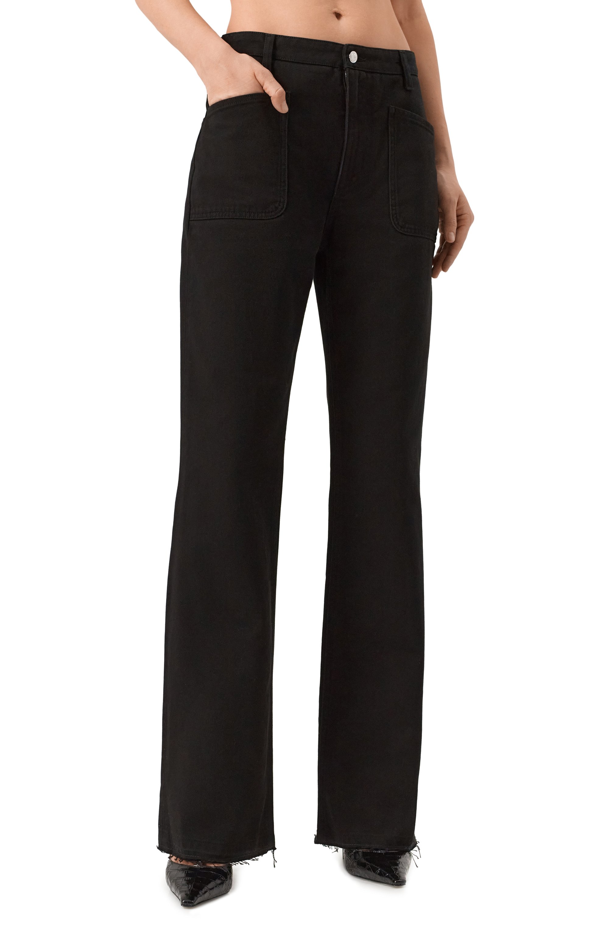 Джинсы DOLCE & GABBANA черного цвета по цене 79150 руб., арт. FTC50D/G8LX8, фото 3 Джинсы DOLCE & GABBANA, арт. FTC50D/G8LX8, фото 3