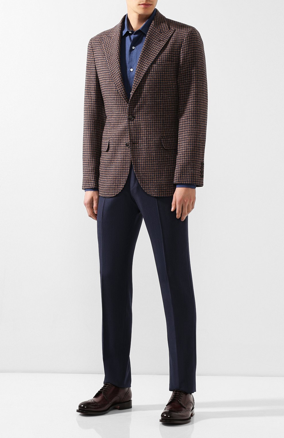 Хлопковая рубашка LORO PIANA, арт. FAI8634, фото 2