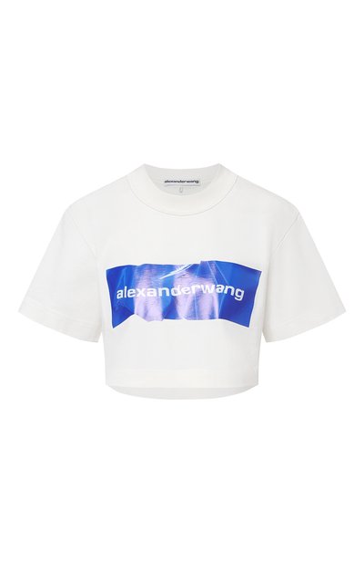 Женская хлопковая футболка ALEXANDER WANG, арт. 1CC2211002