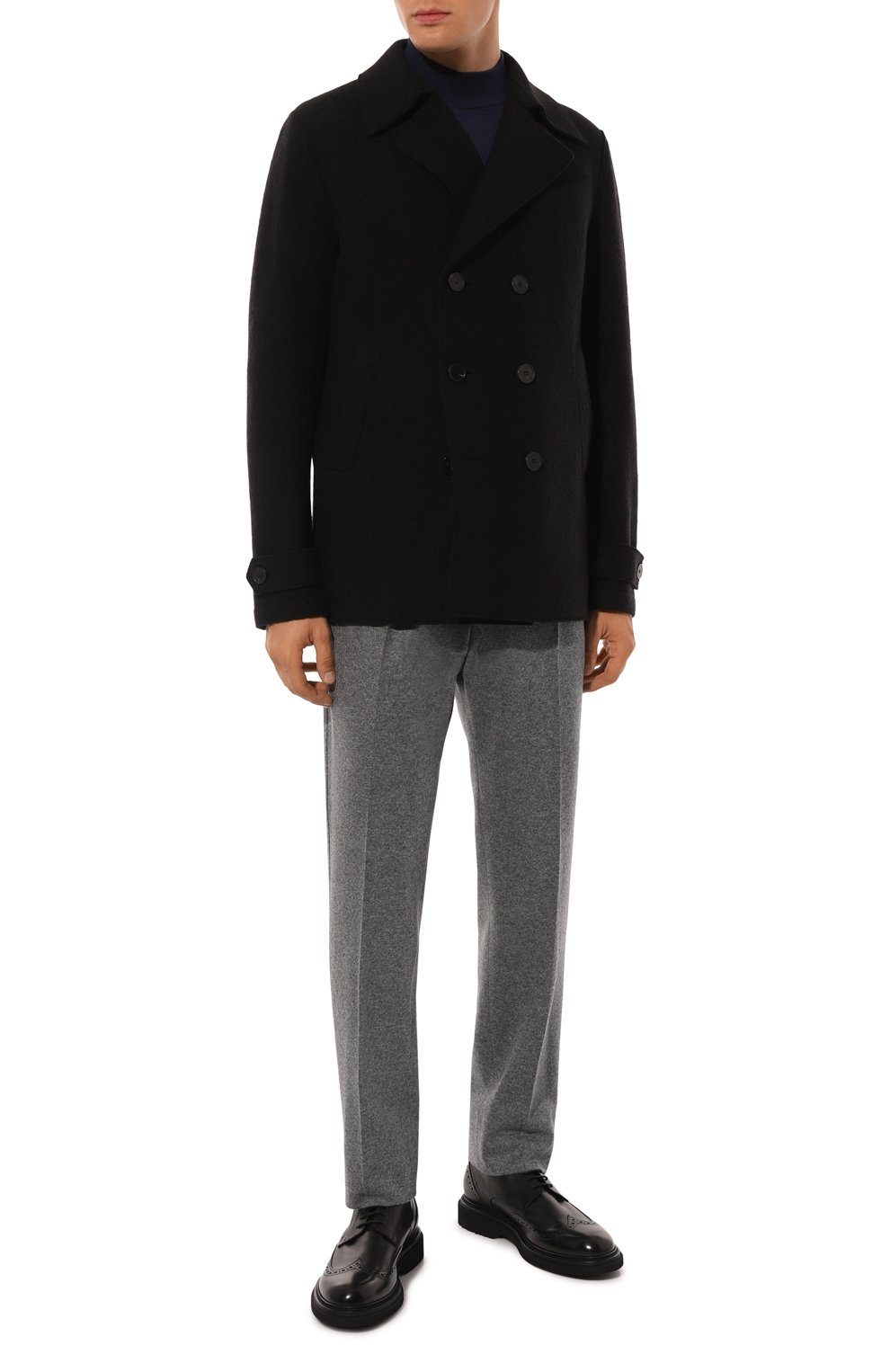 Шерстяные брюки CORNELIANI, арт. 944L19-9418801, фото 2