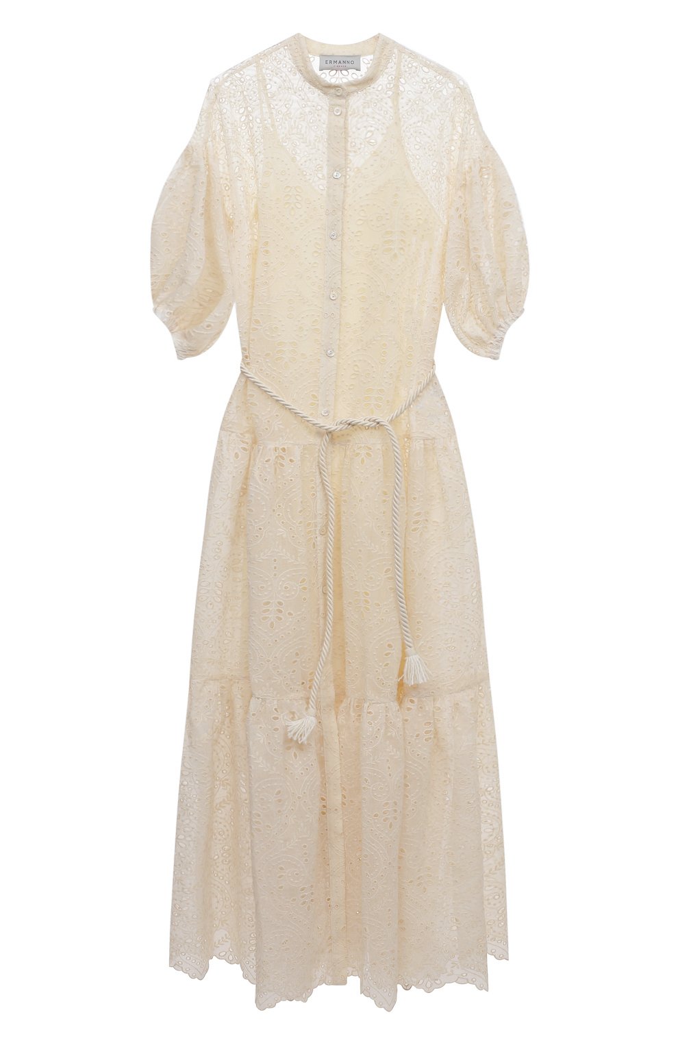 Платье из вискозы и хлопка ERMANNO FIRENZE, арт. D40EQ 032E27, фото 1