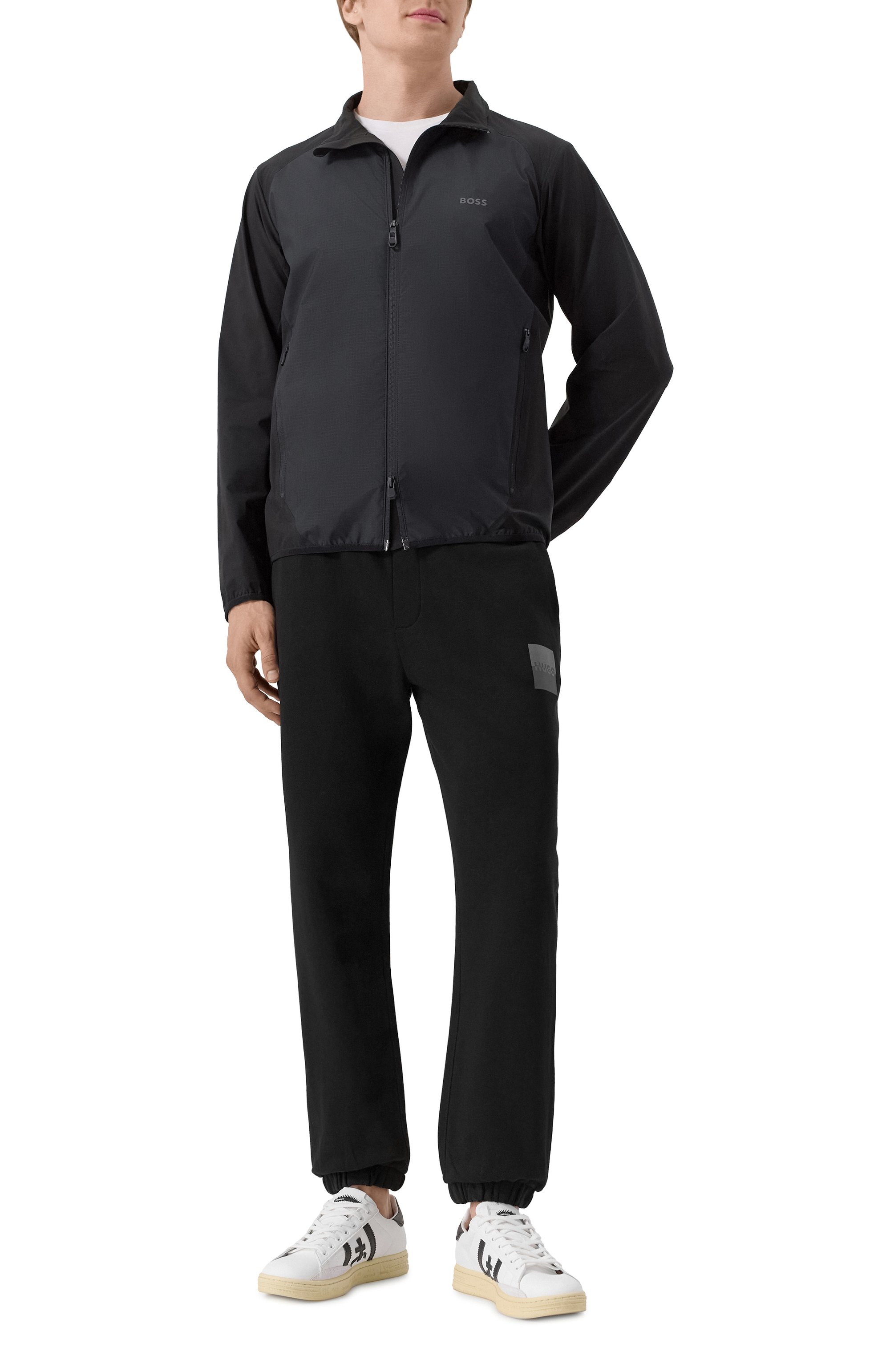 Хлопковые джоггеры HUGO, арт. 50542866, фото 2