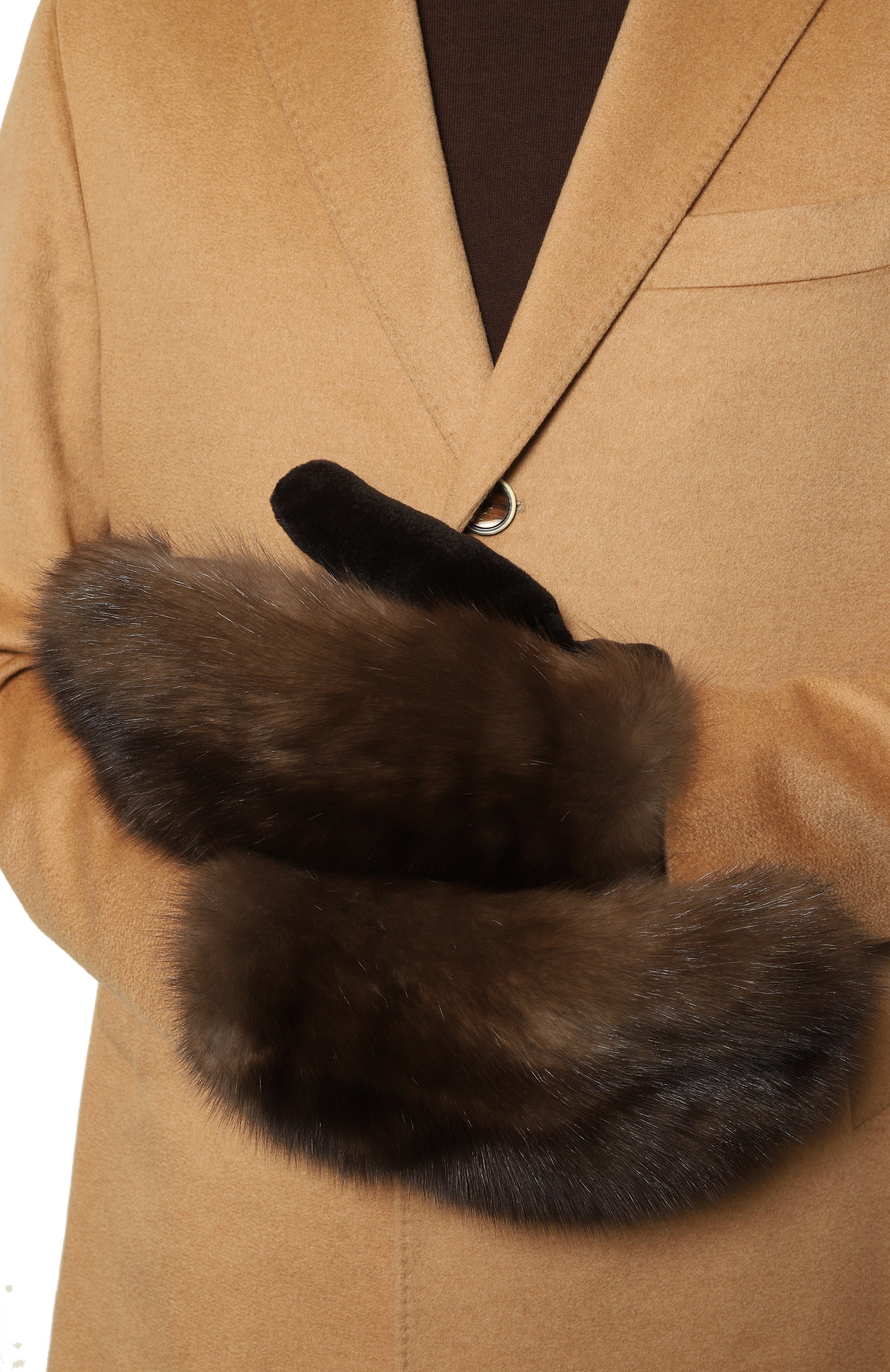 Варежки из меха норки и соболя FURLAND, арт. 0226330450004600000, фото 2