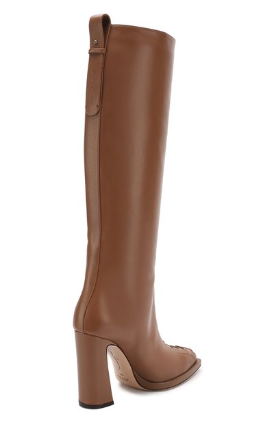 Кожаные сапоги GIORGIO ARMANI, арт. X10198/XF402, фото 4